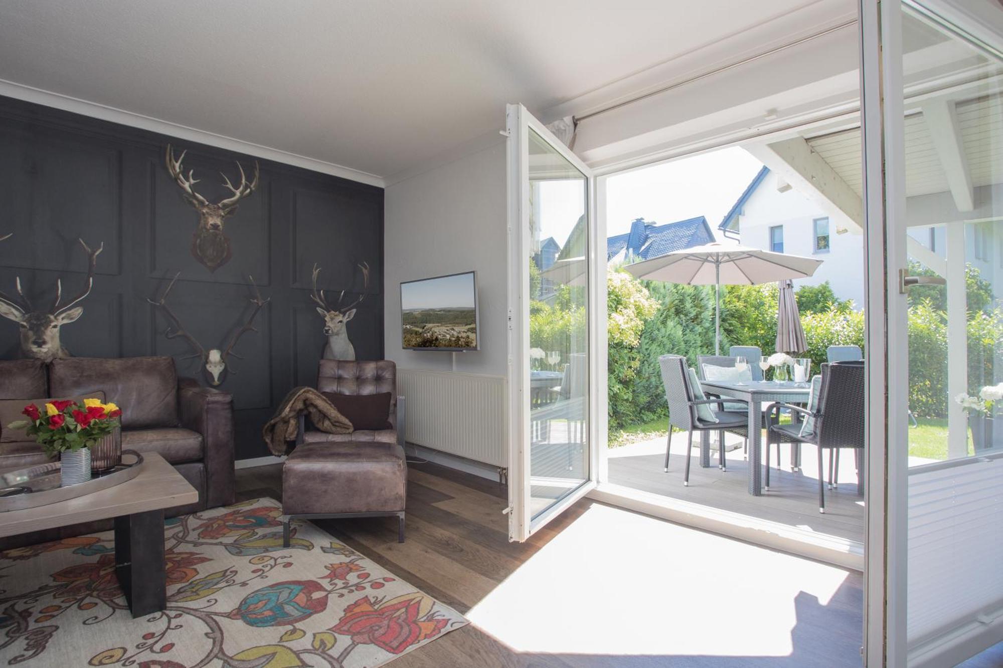 The Suite Winterberg Deluxe - Exklusive Ausstattung, Bestlage Zwischen Skikarussell Und Marktplatz, Eigener Garten, Ski- Und Fahrradraum, Ruhige Suedausrichtung, Wlan, Hundefreundlich Buitenkant foto